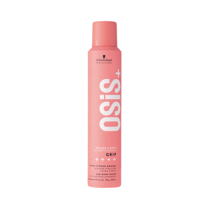 Мус для волосся ультрасильної фіксації Osis+ Grip Schwarzkopf Professional 200 мл