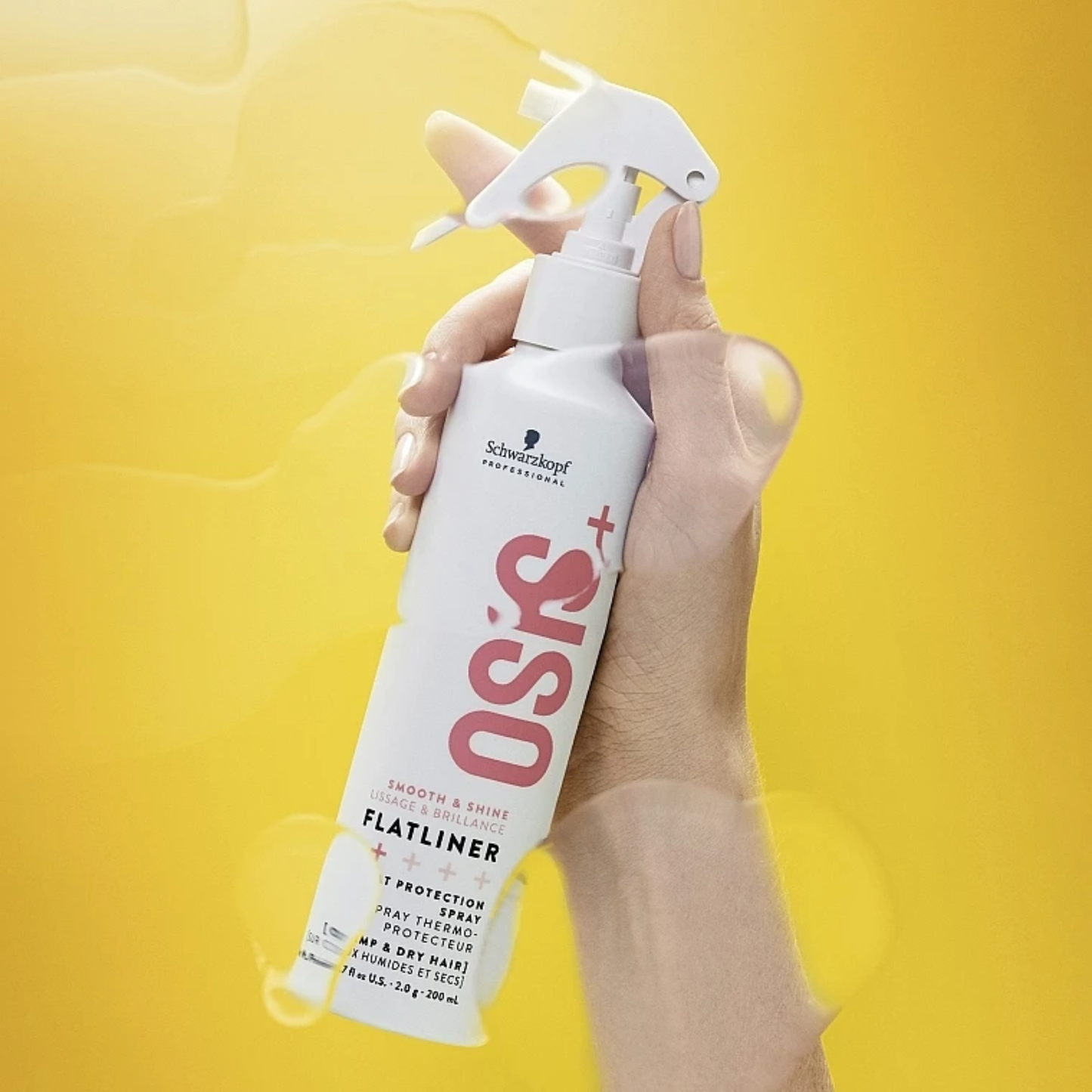Спрей термозахист для волосся Osis+ Flatliner Schwarzkopf Professional 200 мл