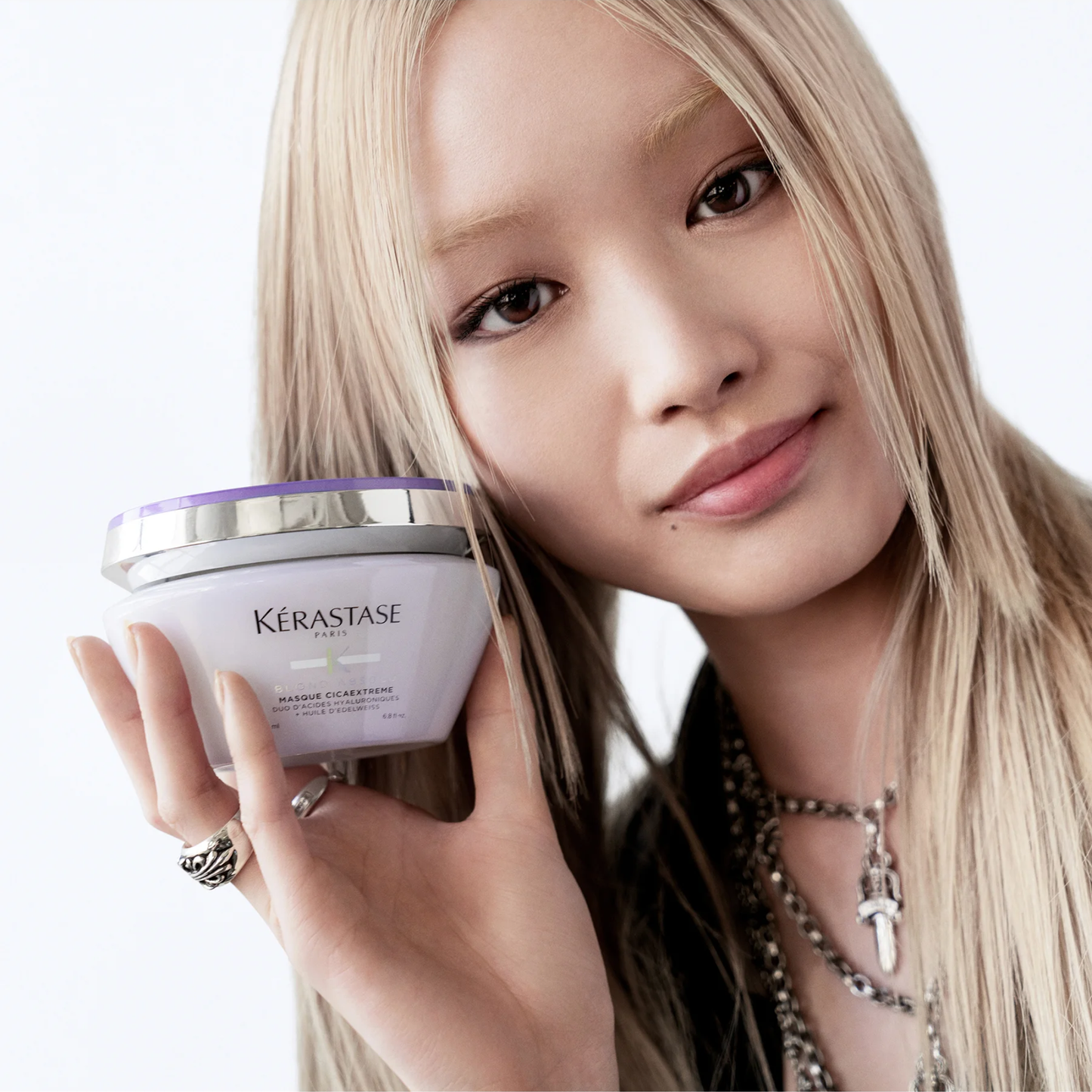 Маска відновлювальна для освітленого волосся Blond Absolu Masque Cicaextreme Kerastase 200 мл