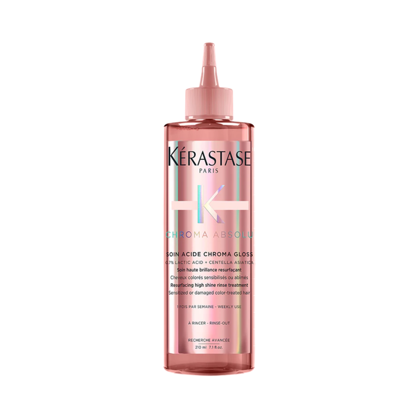 Флюїд для блиску та гладкості фарбованого волосся Soin Acid Chroma Gloss Kerastase 210 мл