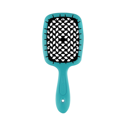Щітка для волосся бірюзово-чорна Superbrush Janeke
