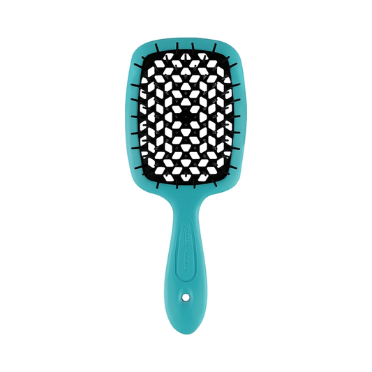 Щітка для волосся бірюзово-чорна Superbrush Janeke