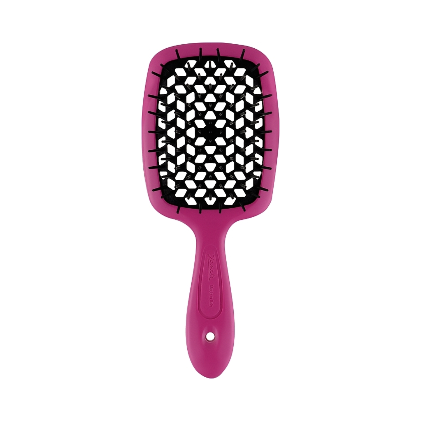 Щітка для волосся рожево-чорна Superbrush Janeke