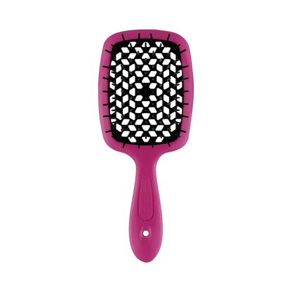 Щітка для волосся рожево-чорна Superbrush Janeke