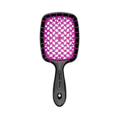 Щітка для волосся чорна-фуксія Superbrush Janeke