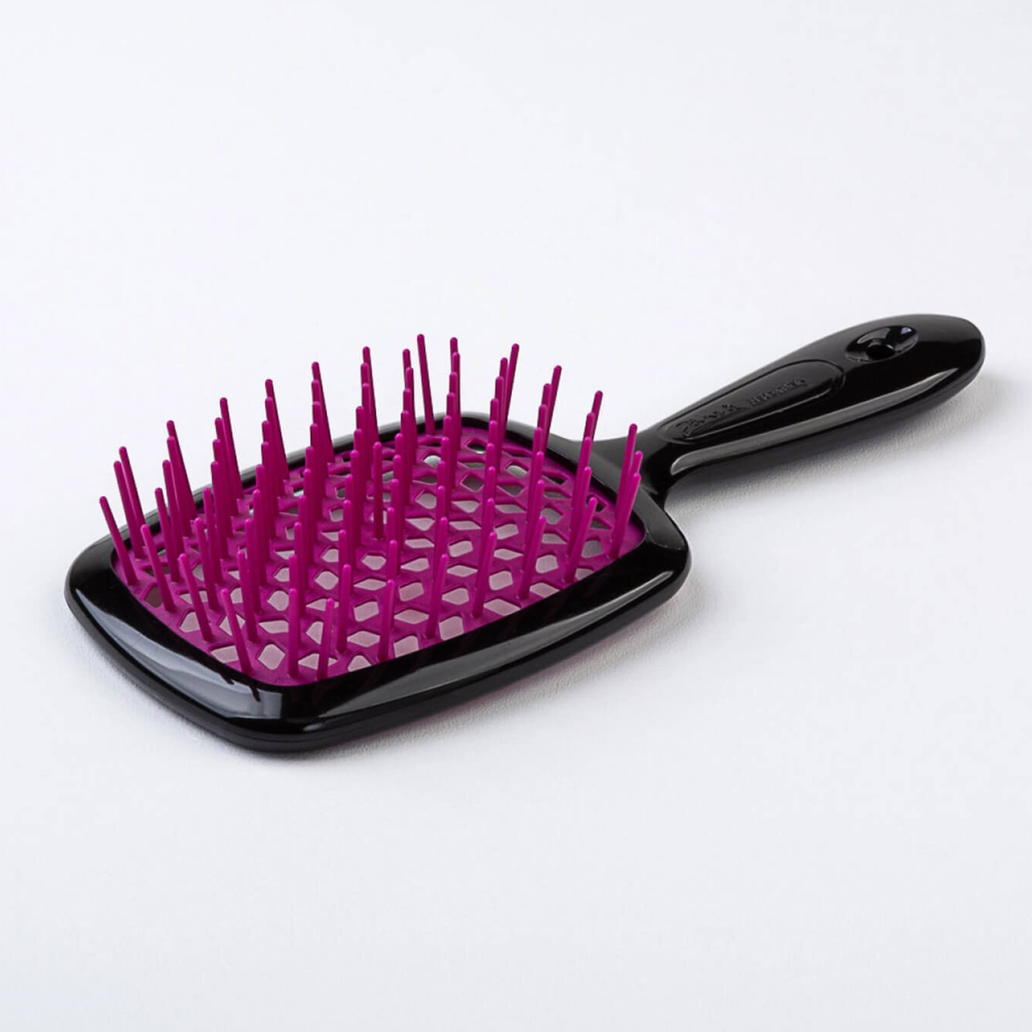 Щітка для волосся чорна-фуксія Superbrush Janeke