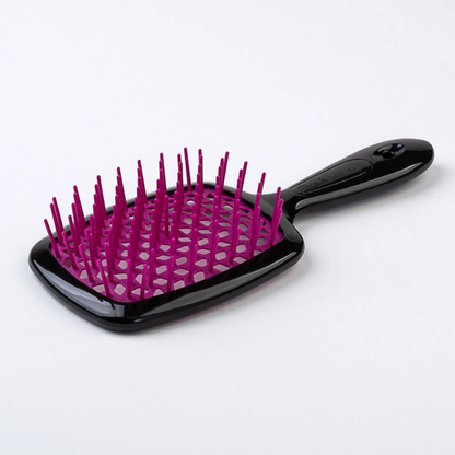 Щітка для волосся чорна-фуксія Superbrush Janeke