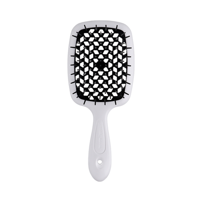 Щітка для волосся біло-чорна Superbrush Janeke