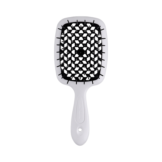Щітка для волосся біло-чорна Superbrush Janeke