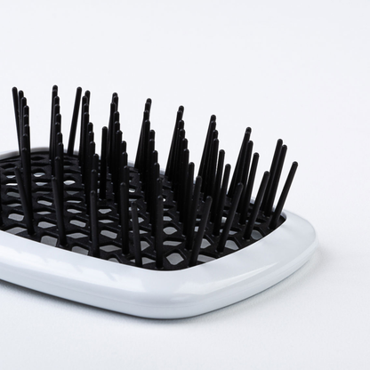 Щітка для волосся біло-чорна Superbrush Janeke