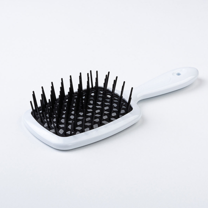 Щітка для волосся біло-чорна Superbrush Small Janeke
