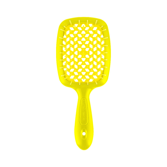 Щітка для волосся неоново-жовта Superbrush Janeke