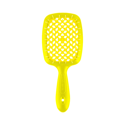 Щітка для волосся неоново-жовта Superbrush Small Janeke