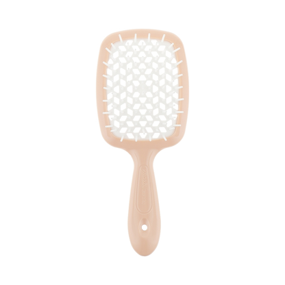 Щітка для волосся пудрово-біла Superbrush Janeke