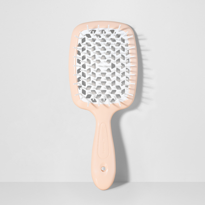 Щітка для волосся пудрово-біла Superbrush Janeke
