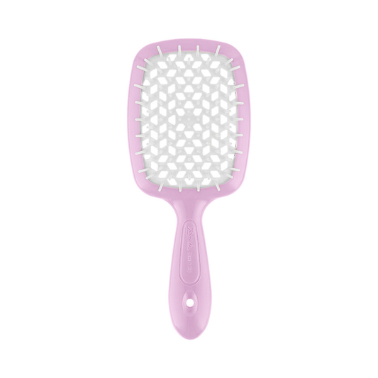 Щітка для волосся рожево-біла Superbrush Janeke
