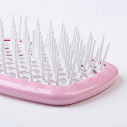 Щітка для волосся рожево-біла Superbrush Janeke