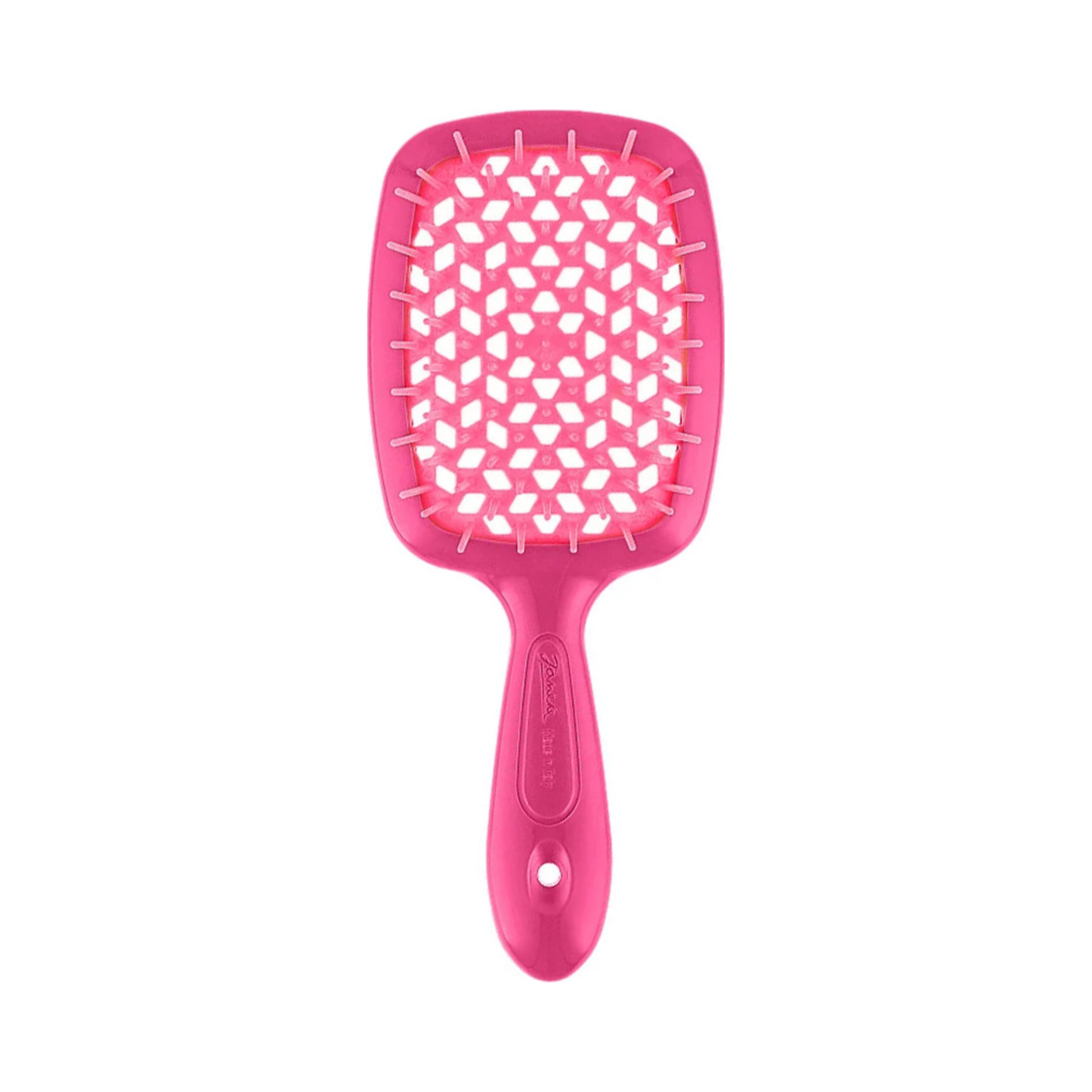 Щітка для волосся неоново-рожева Superbrush Janeke