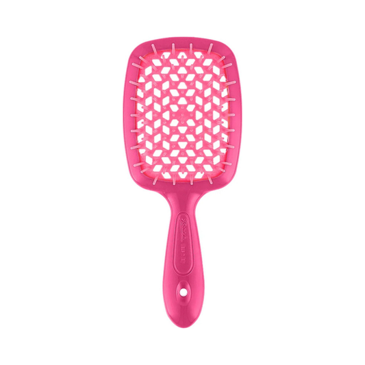 Щітка для волосся неоново-рожева Superbrush Janeke