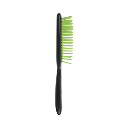 Щітка для волосся чорно-зелена Superbrush Janeke