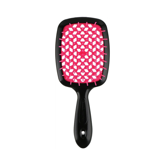 Щітка для волосся чорно-малинова Superbrush Janeke
