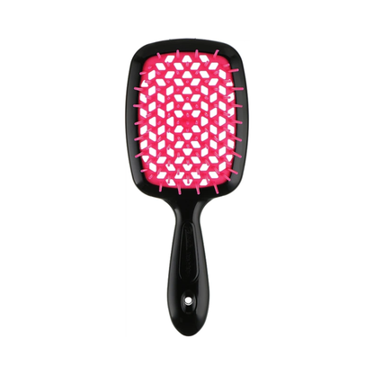 Щітка для волосся чорно-малинова Superbrush Small Janeke