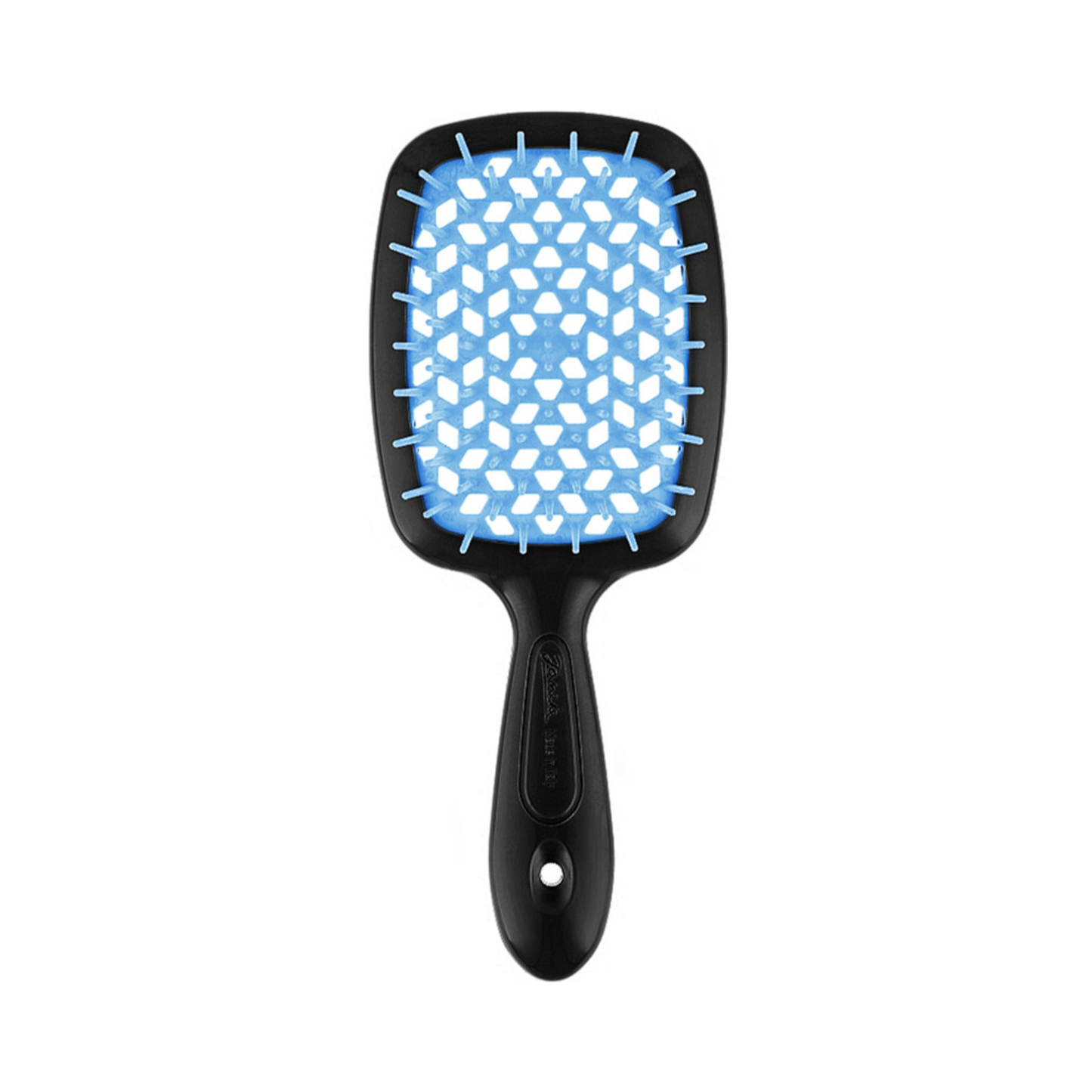 Щітка для волосся чорно-синя Superbrush Janeke