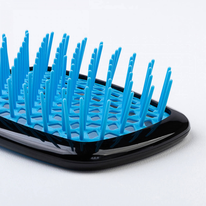 Щітка для волосся чорно-синя Superbrush Janeke