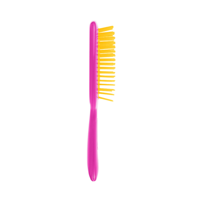 Щітка для волосся рожево-жовта Superbrush Small Janeke