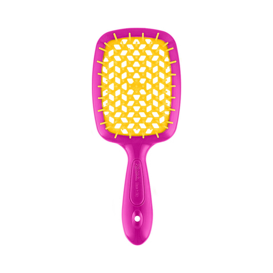 Щітка для волосся рожево-жовта Superbrush Small Janeke