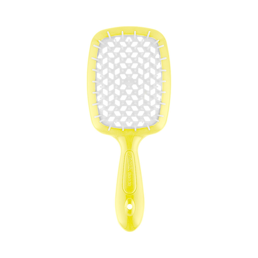 Щітка для волосся жовто-біла Superbrush Small Janeke