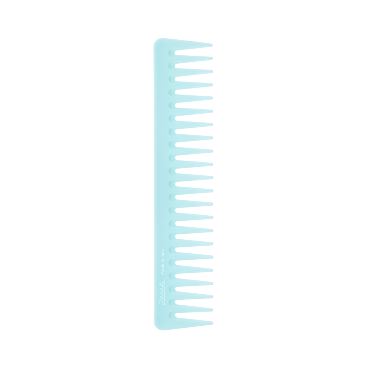 Гребінець для волосся бірюзовий Supercomb Janeke