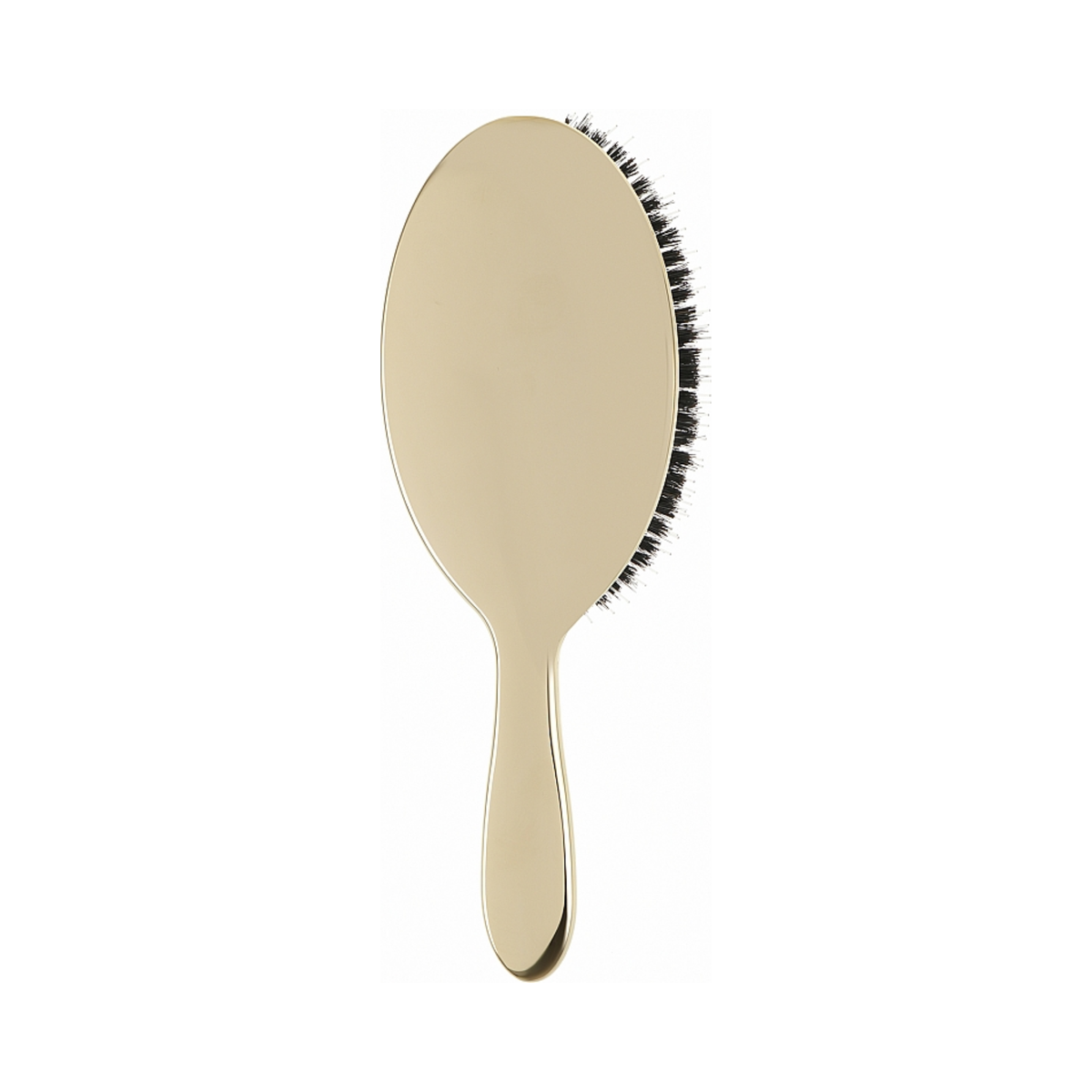 Щітка для волосся з натуральною щетиною кабана та нейлоном Gold Hairbrush Janeke M