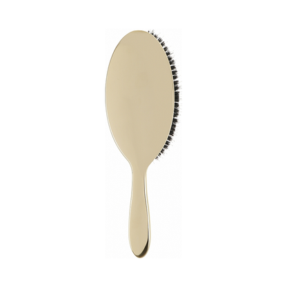 Щітка для волосся з натуральною щетиною кабана та нейлоном Gold Hairbrush Janeke L
