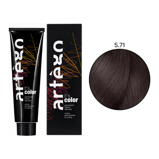 Крем-фарба для волосся It's Color Artego 5.71 150 мл