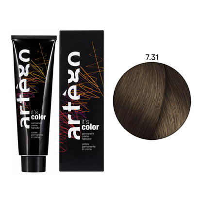 Крем-фарба для волосся It's Color Artego 7.31 150 мл