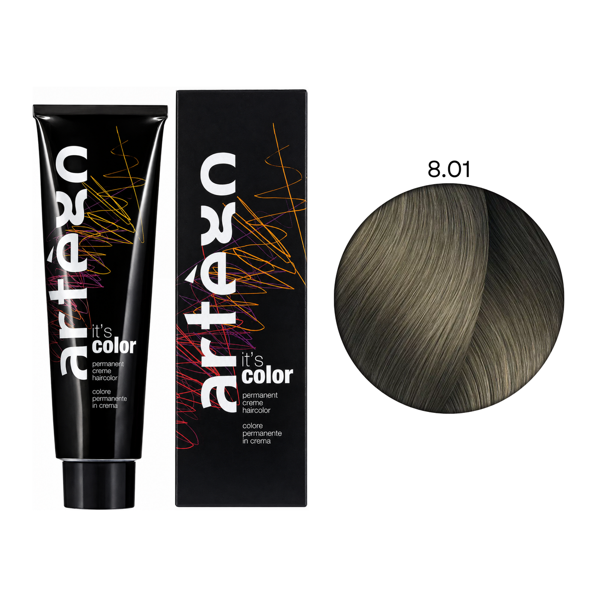Крем-фарба для волосся It's Color Artego 8.01 150 мл