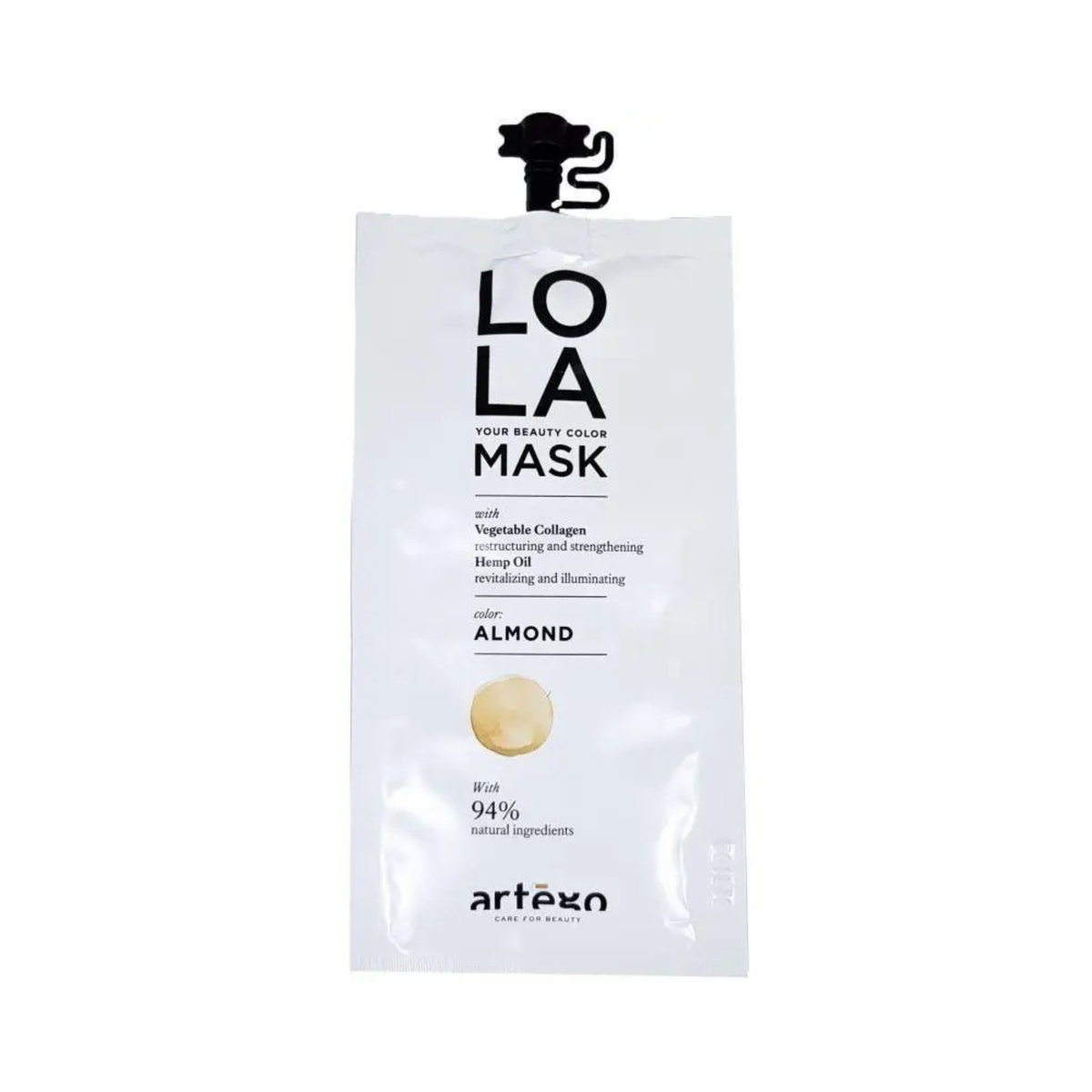 Тонуюча маска для волосся LOLA Almond Sample Artego 20 мл