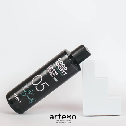 Шампунь відтіночний з попелясто-сірою пігментацією Good Society 05 B-Blonde Grey Pearl Shampoo Artego 250 мл