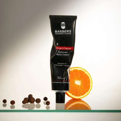 Крем для рук парфумований Orange & Pepper Barbers 50 мл