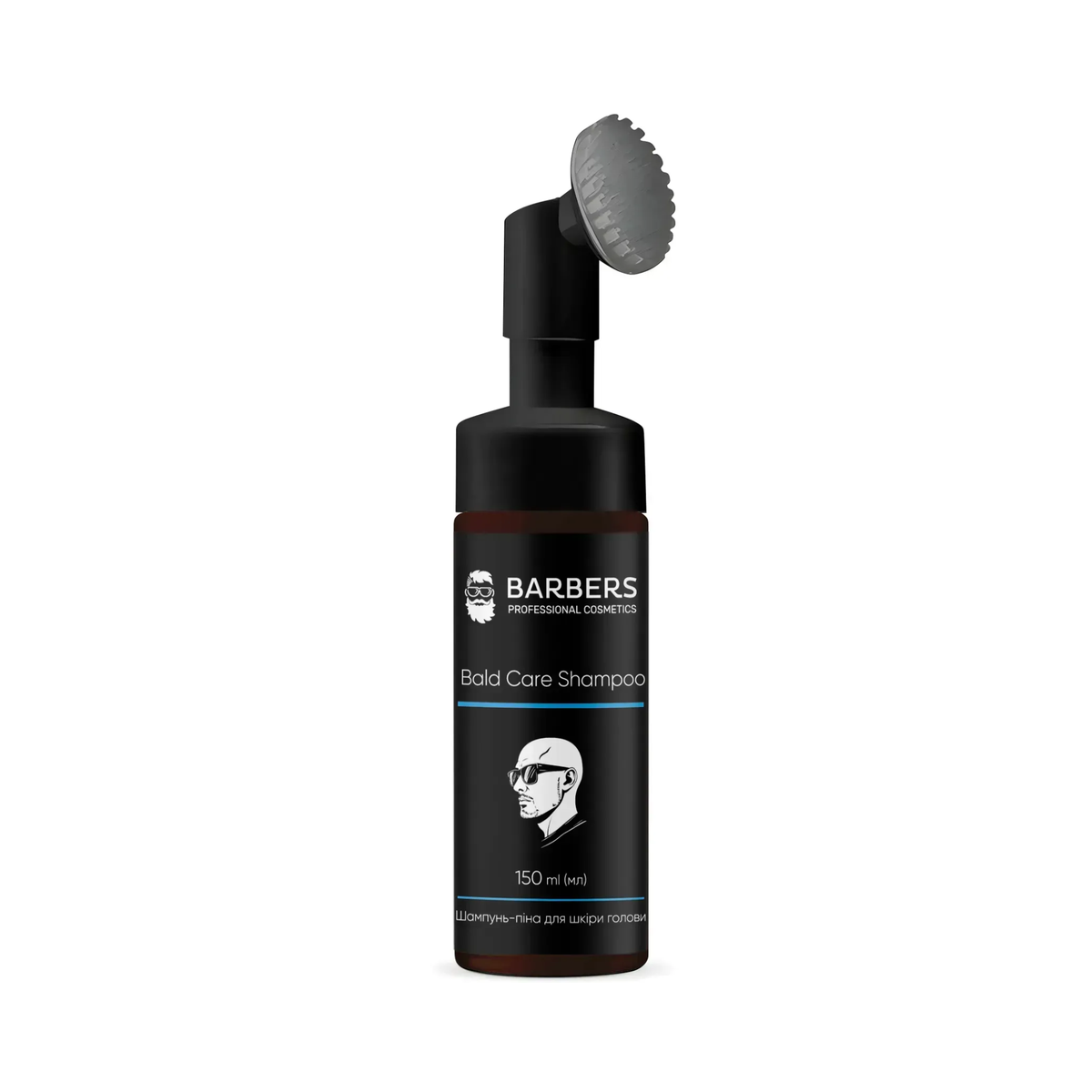 Шампунь-піна для шкіри голови без волосся Bald Care Shampoo Barbers 150 мл