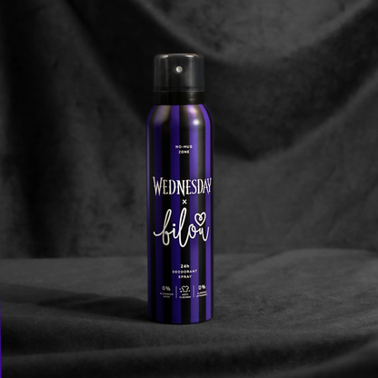 Дезодорант-спрей Deodorant Spray No-Hug Zone Limited Edition Wednesday x Bilou 150 мл