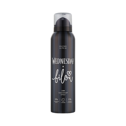 Дезодорант-спрей Deodorant Spray Solitude Suits Me Limited Edition Wednesday x Bilou 150 мл