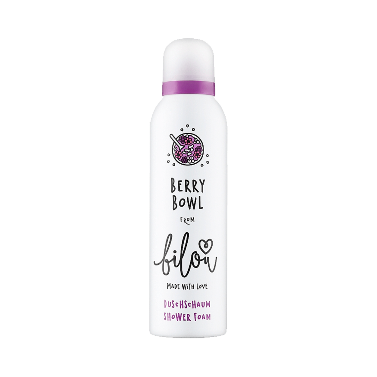 Пінка для душу Berry Bowl Shower Foam Bilou 200 мл