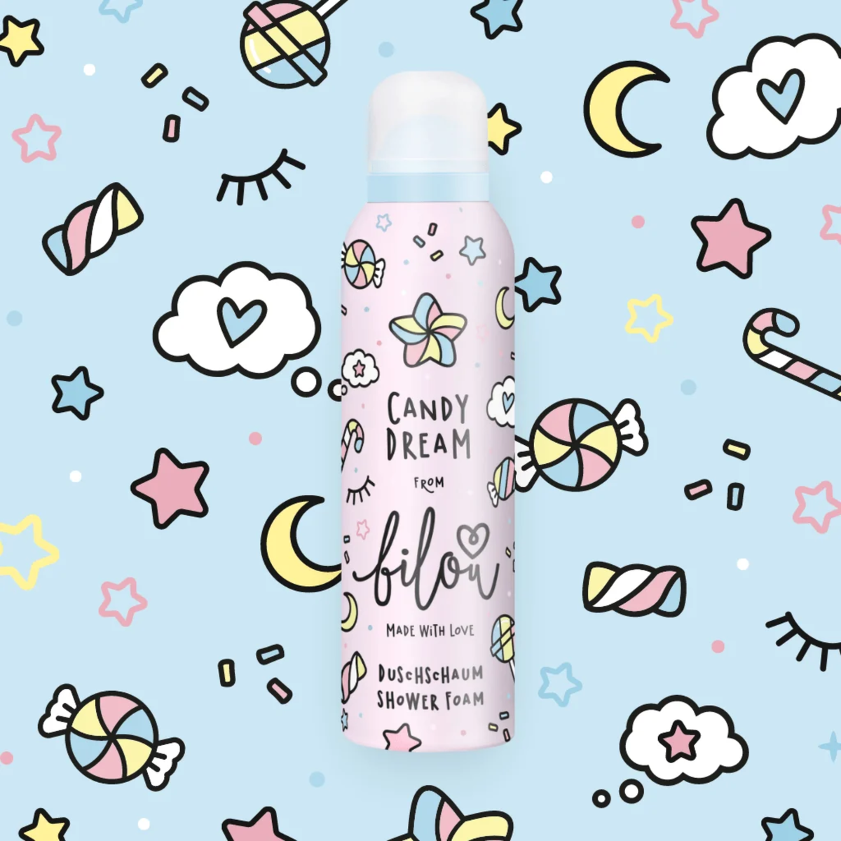 Пінка для душу Candy Dream Shower Foam Bilou 200 мл