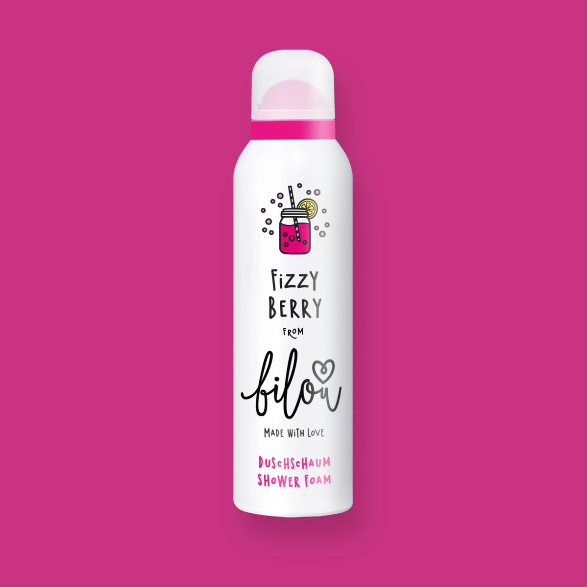 Пінка для душу Fizzy Berry Shower Foam Bilou 200 мл