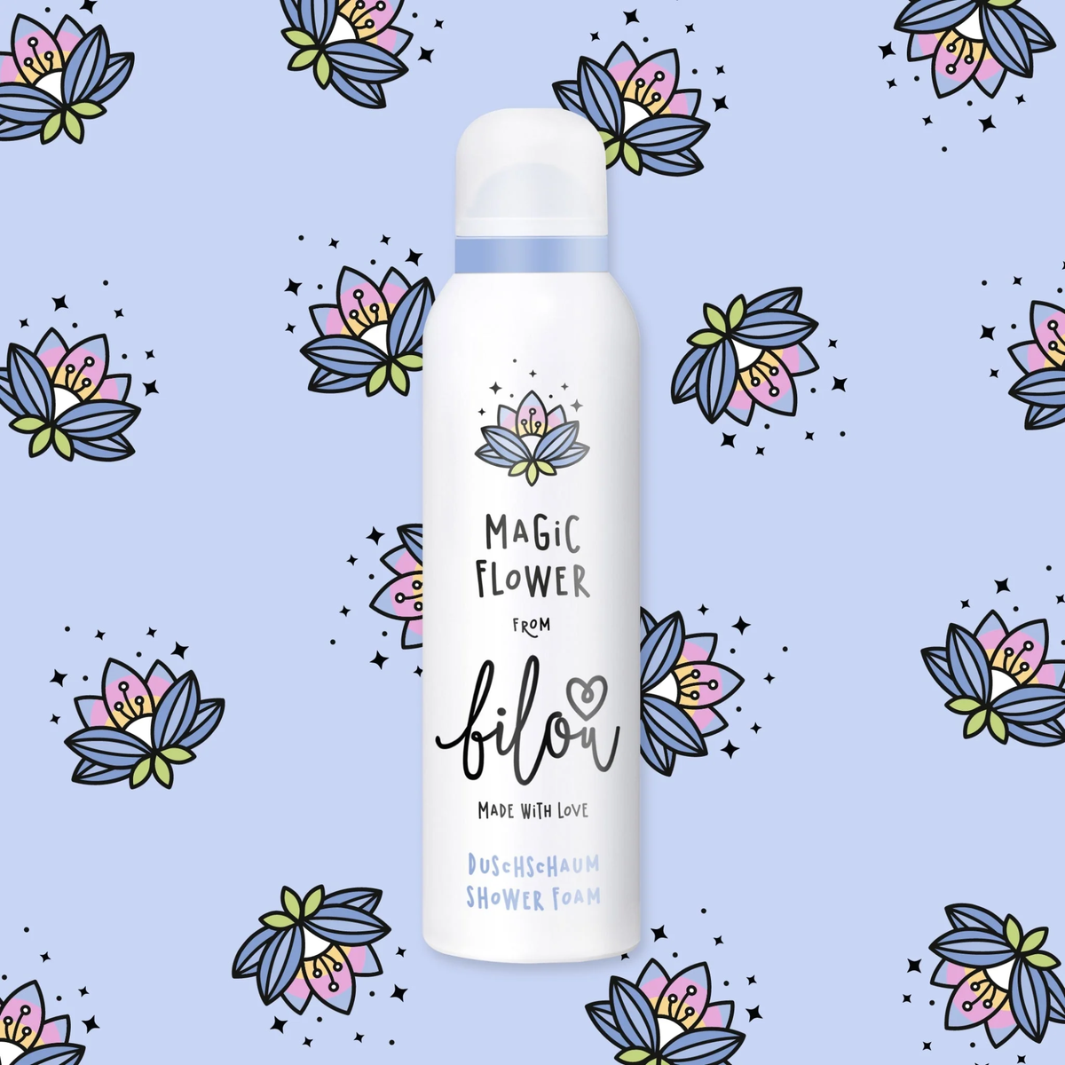 Пінка для душу Magic Flower Shower Foam Bilou 200 мл