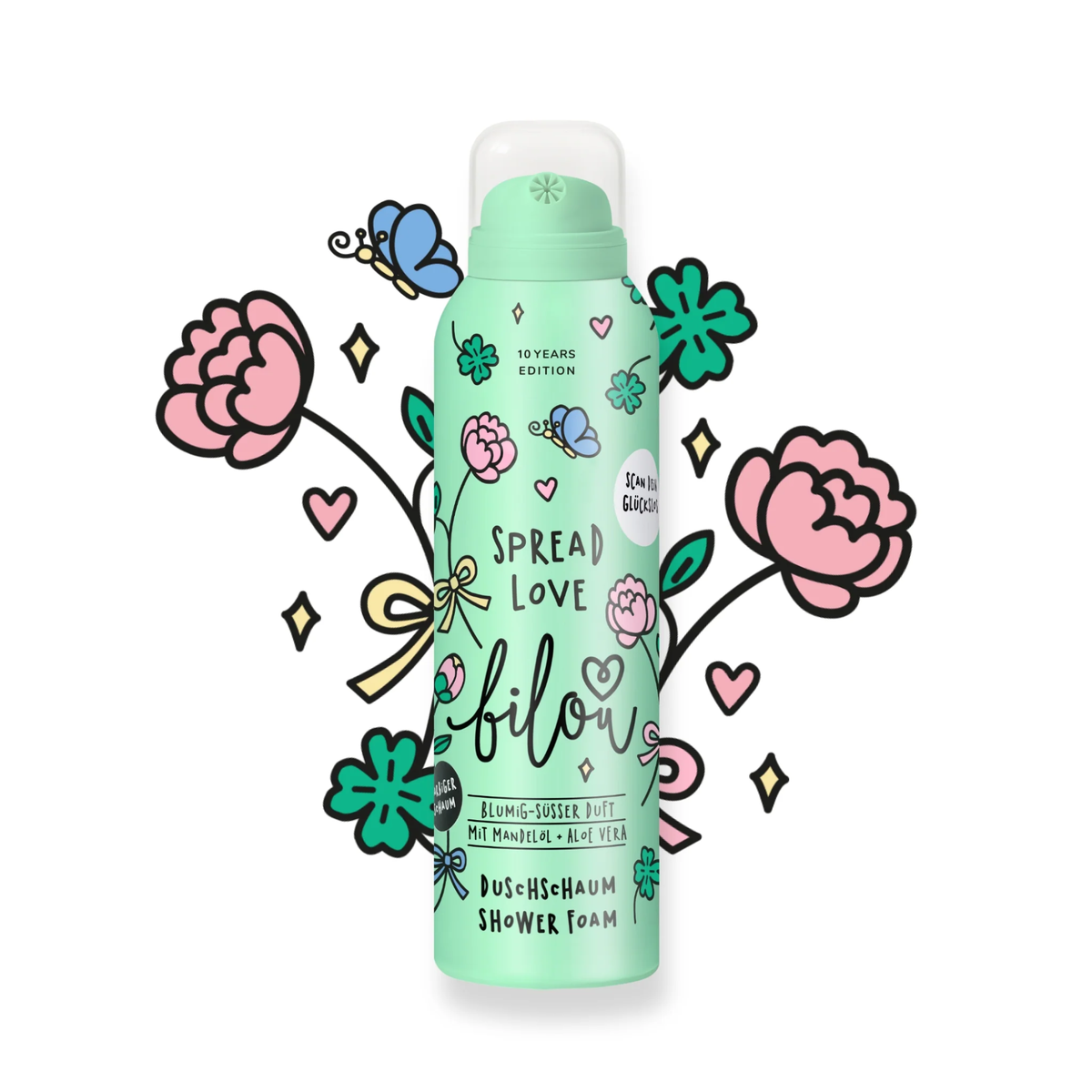 Пінка для душу Spread Love Shower Foam Bilou 200 мл