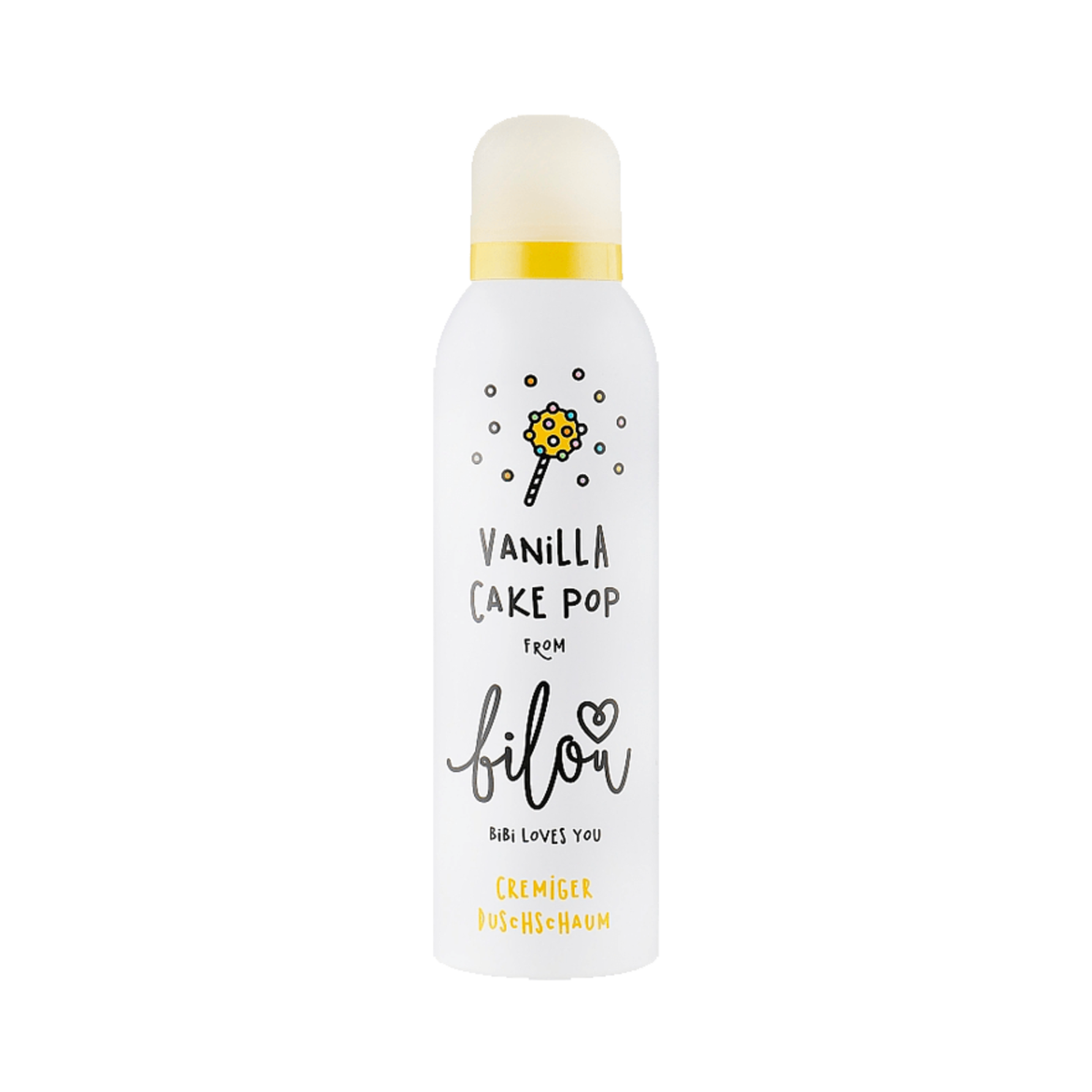 Пінка для душу Vanilla Cake Pop Shower Foam Bilou 200 мл