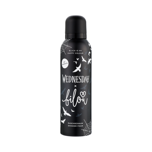 Пінка для душу Black Is My Happy Limited Edition Wednesday x Bilou 200 мл